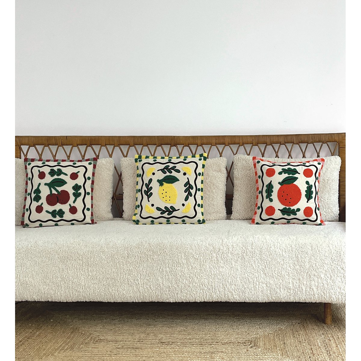 Coussin  citron citron, OPJET