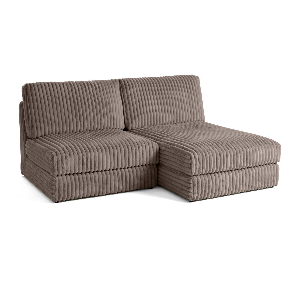 Canapé d'Angle réversible 3 places - JASPER taupe, BEST MOBILIER