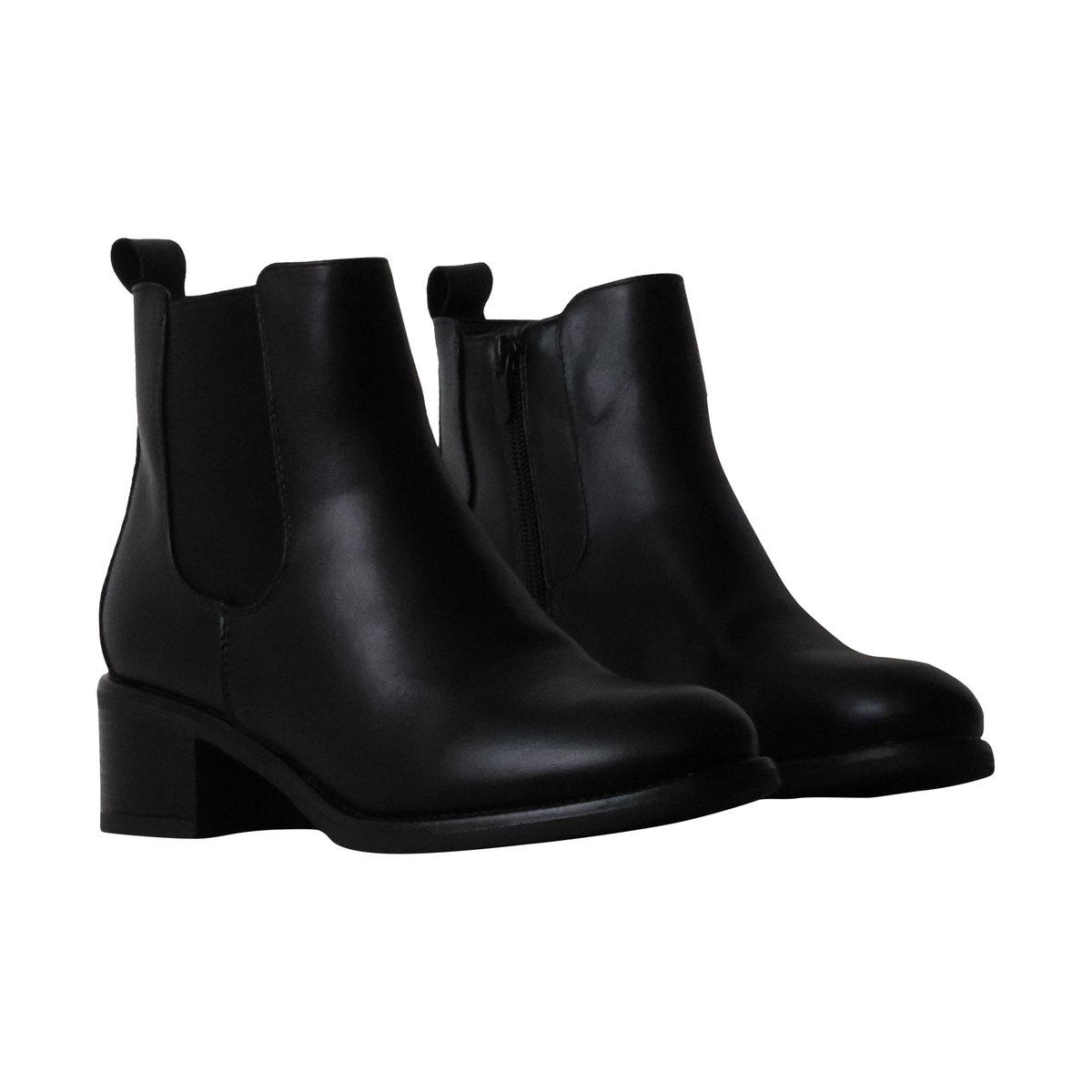 Bottines à Zip noir, ENZA NUCCI