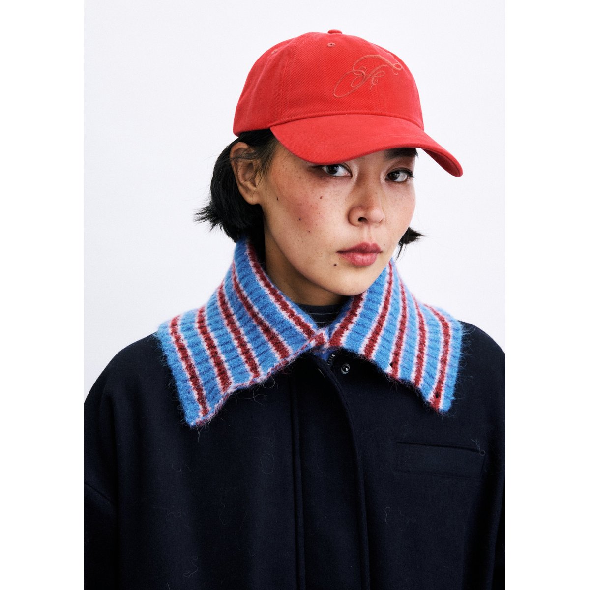 Casquette Lycoris en coton LYCORIS rouge, FRNCH