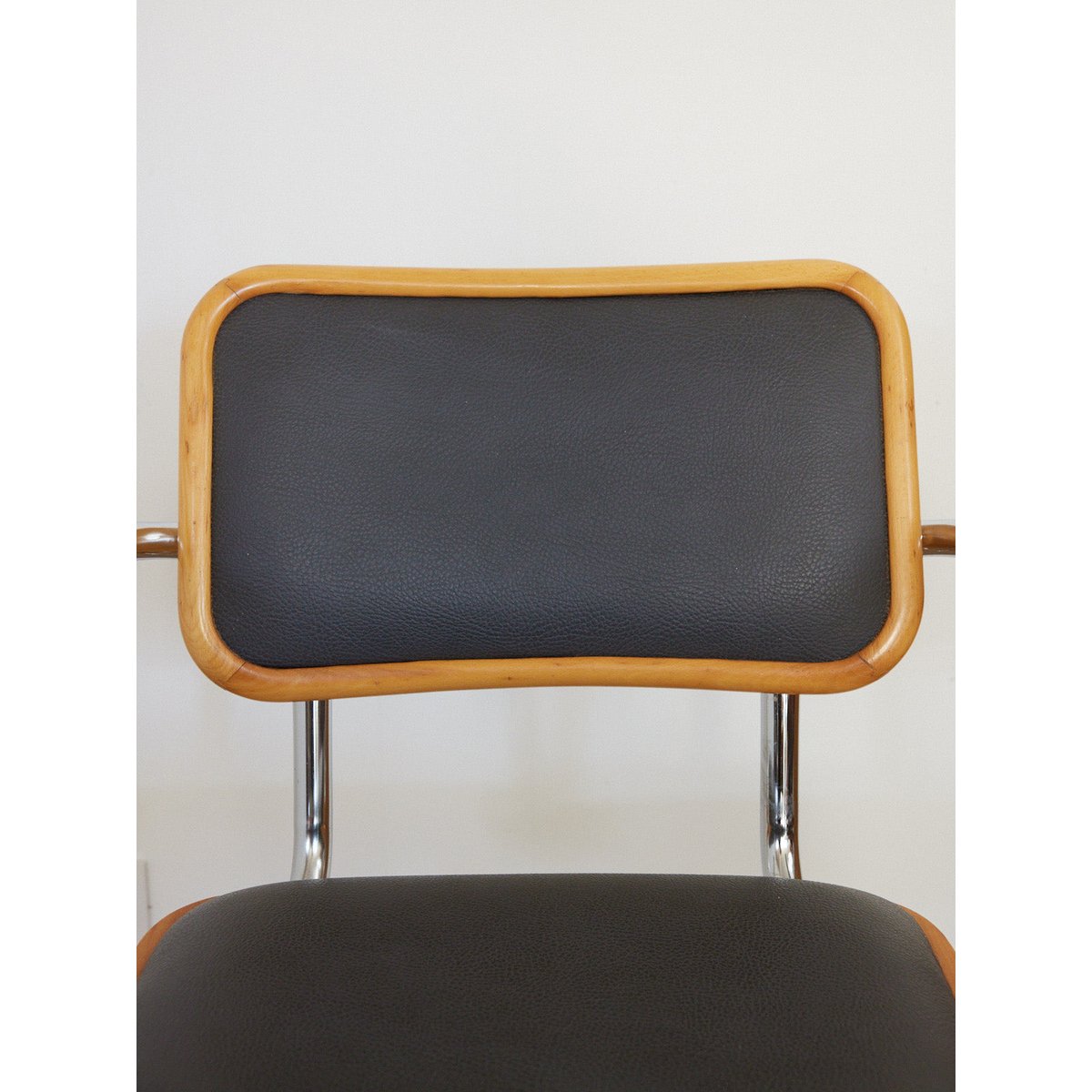 Fauteuil de bureau en bois Jakob N°1449 - Bon état bois clair, DEBONGOUT