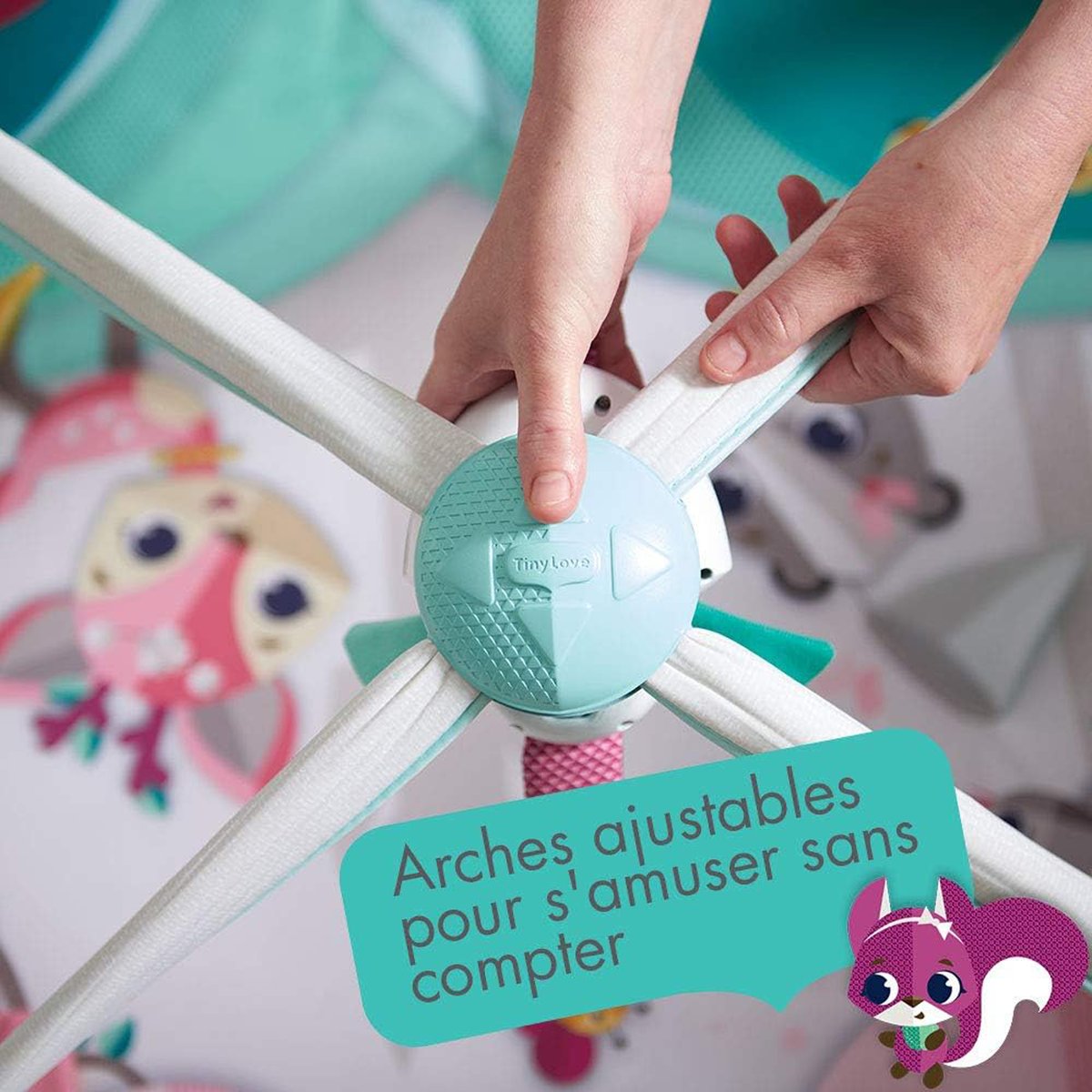 Tapis d'éveil bébé avec Arches Princesse princess, TINY LOVE