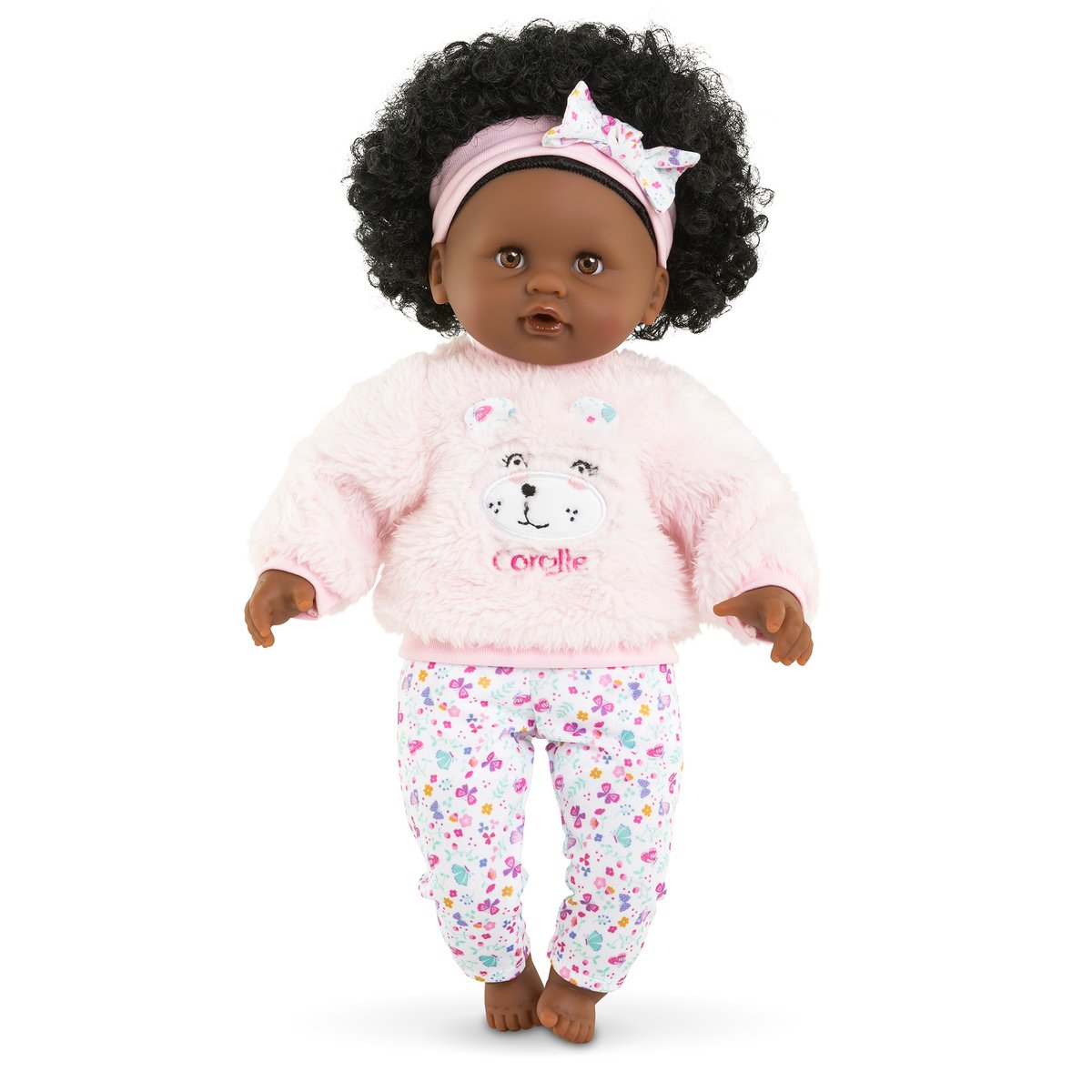 Poupon Bébé Calin Caroline rose, COROLLE