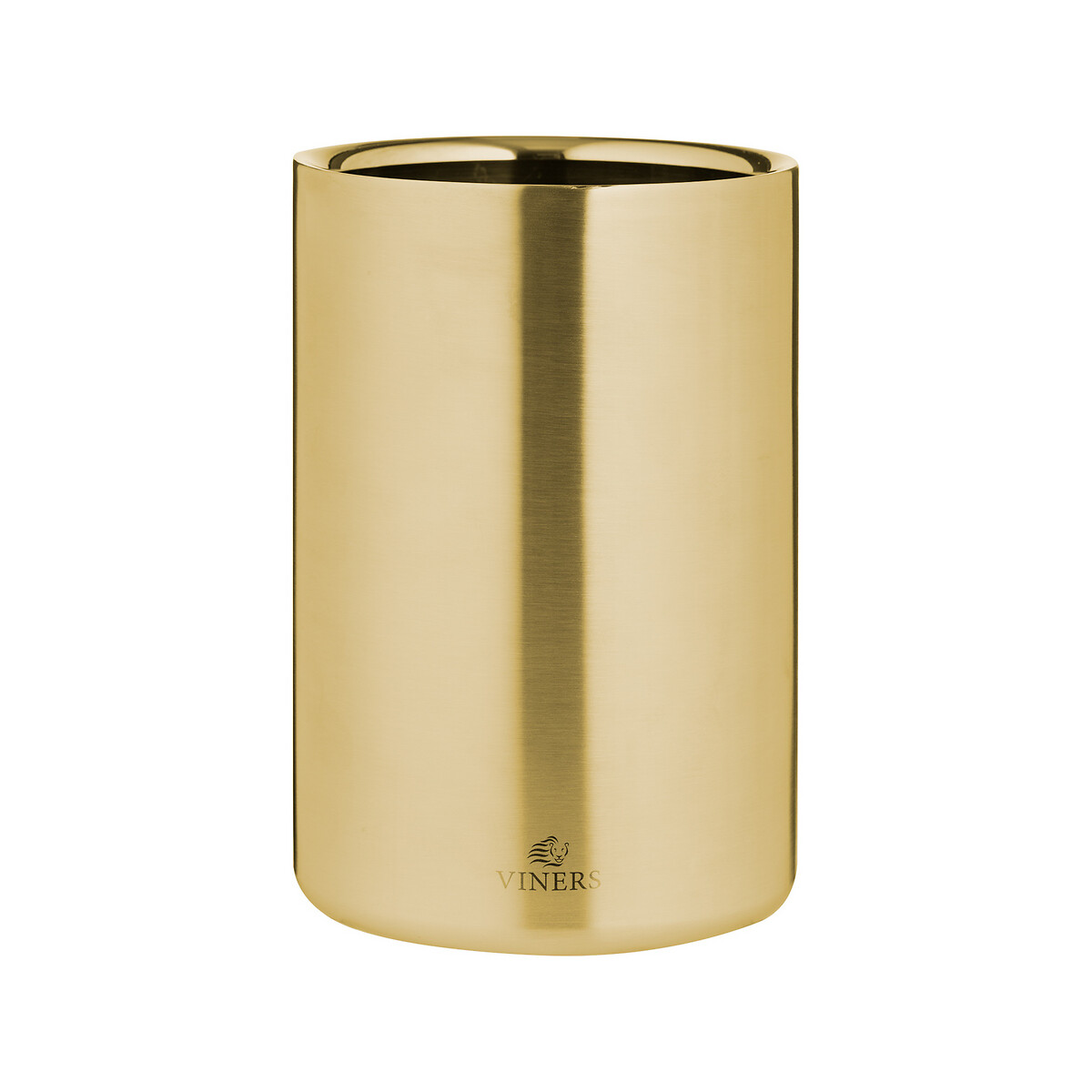 Double Wall Wine Cooler in Gold gold-coloured, VINERS