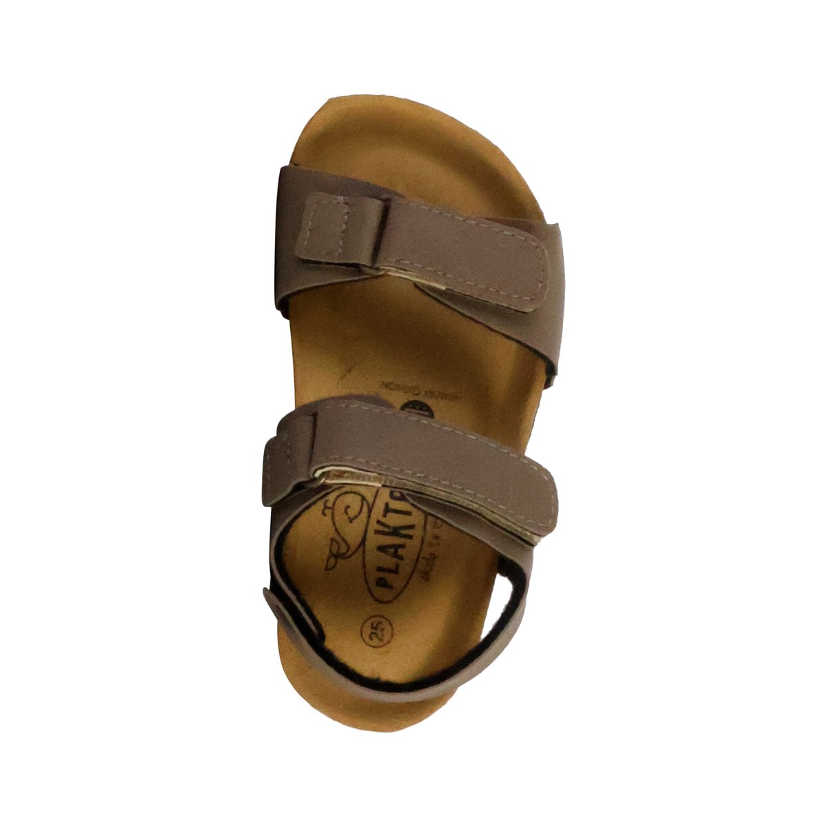 Mules Cuir Pol taupe, PLAKTON