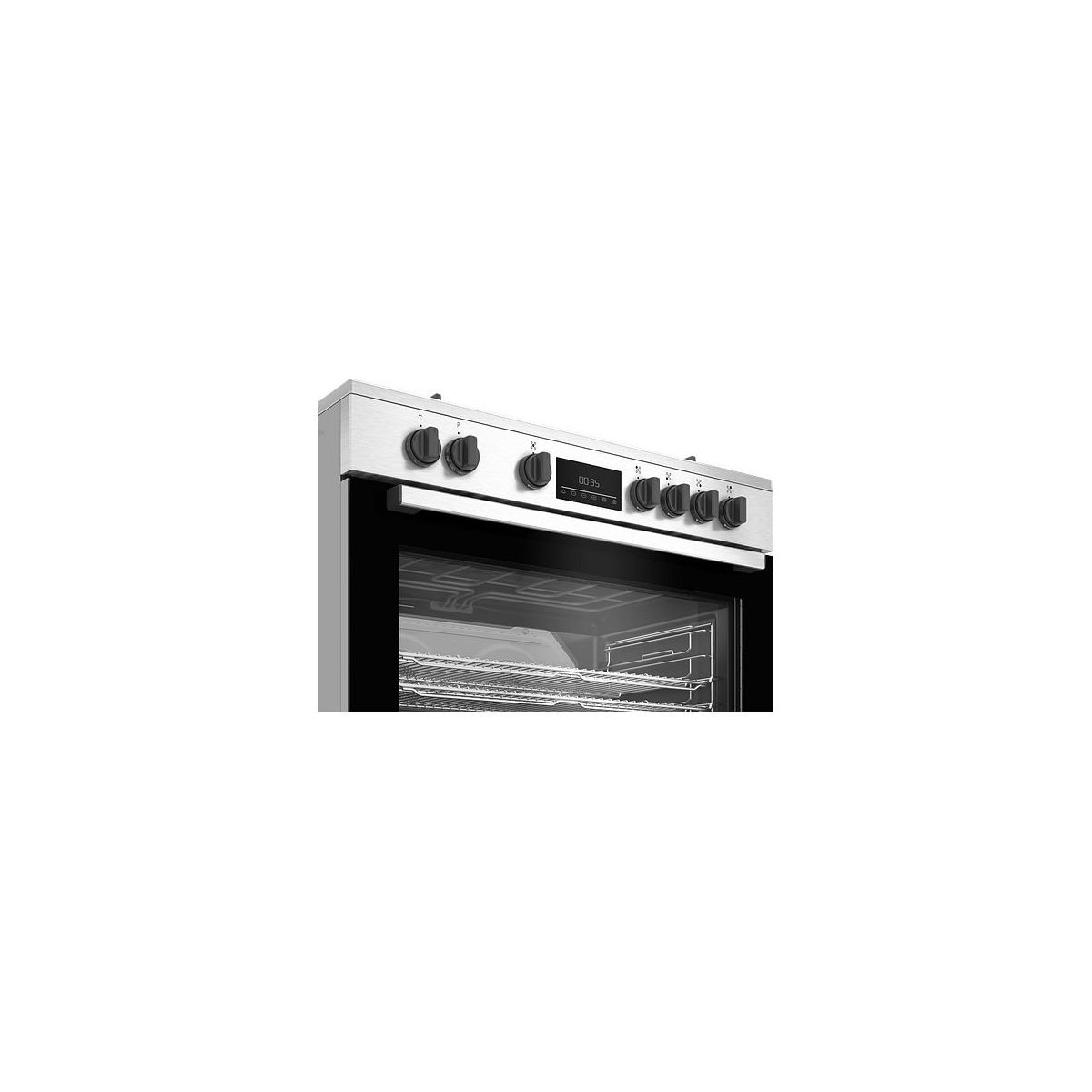 Piano de cuisson gaz BGM11225EX couleur unique, BEKO