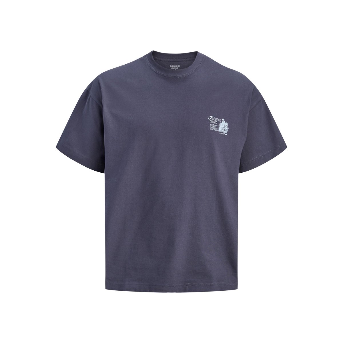T-Shirt odyssey gray, JACK & JONES