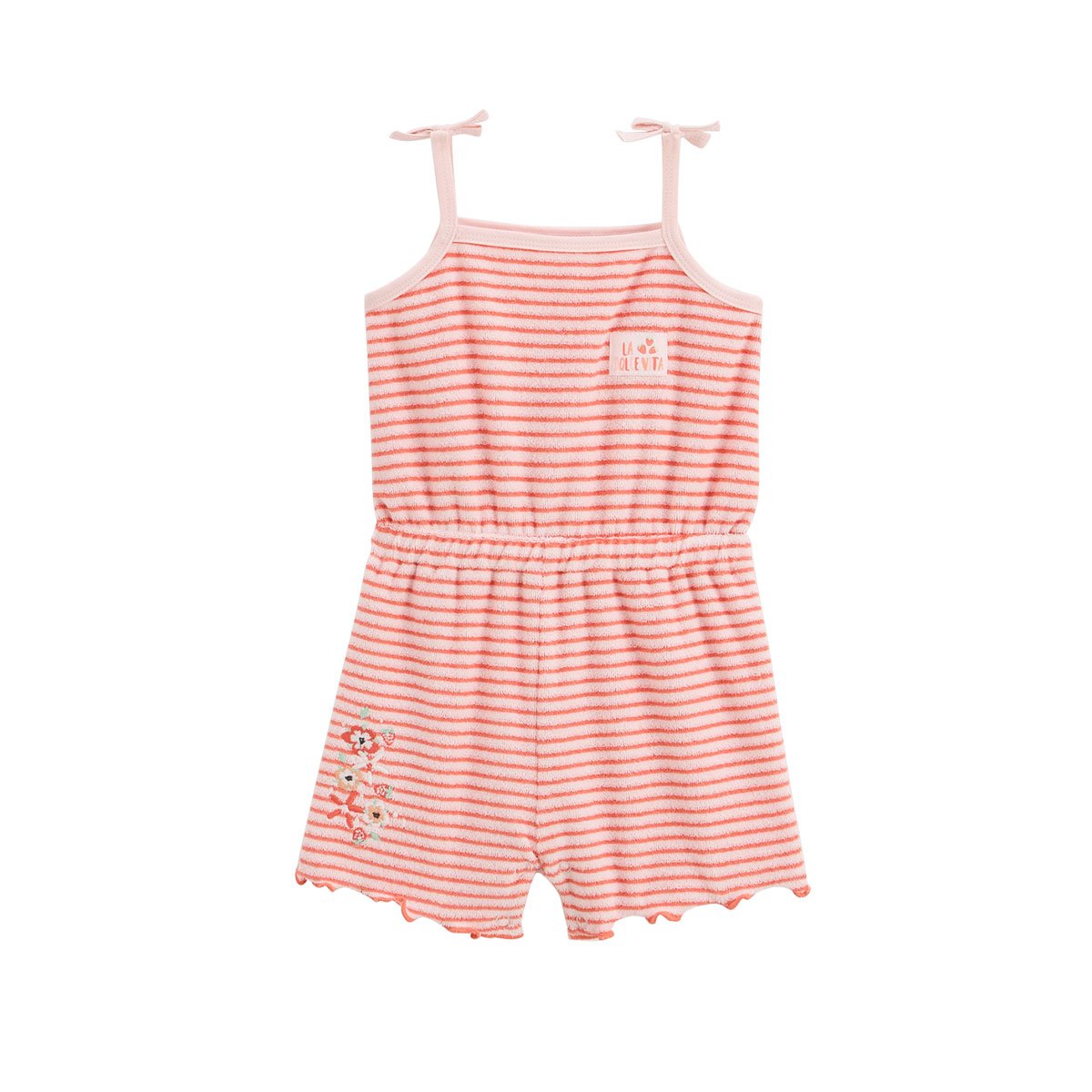 Combishort bébé en éponge Saona rose, PETIT BEGUIN