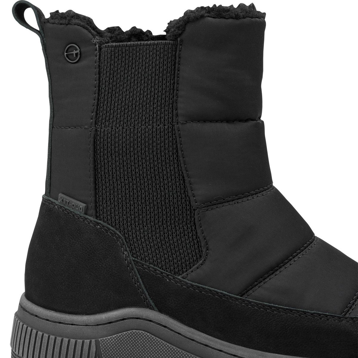Bottine fourée noir, TAMARIS