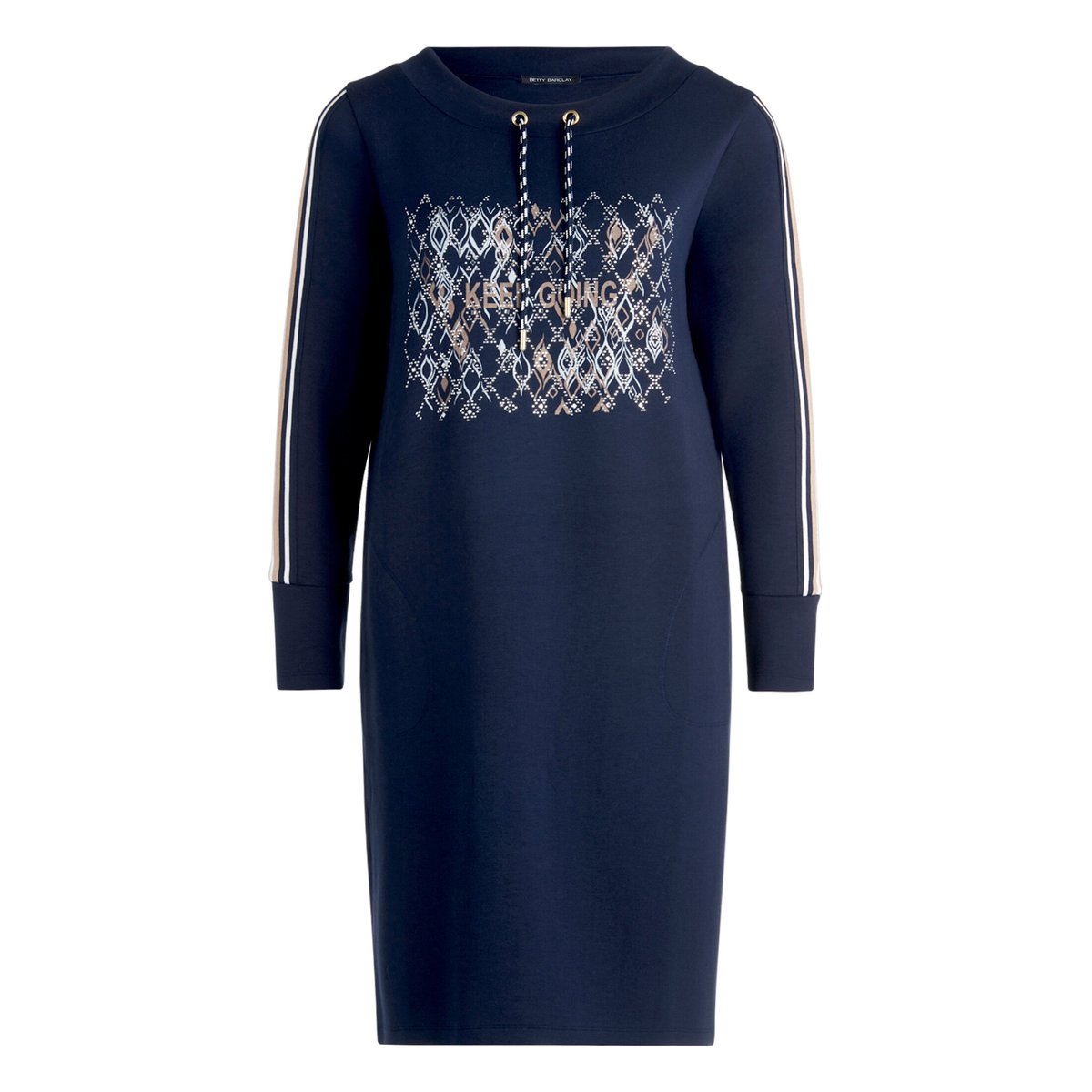 Robe en jersey à manches 3/4 dark sky, BETTY BARCLAY