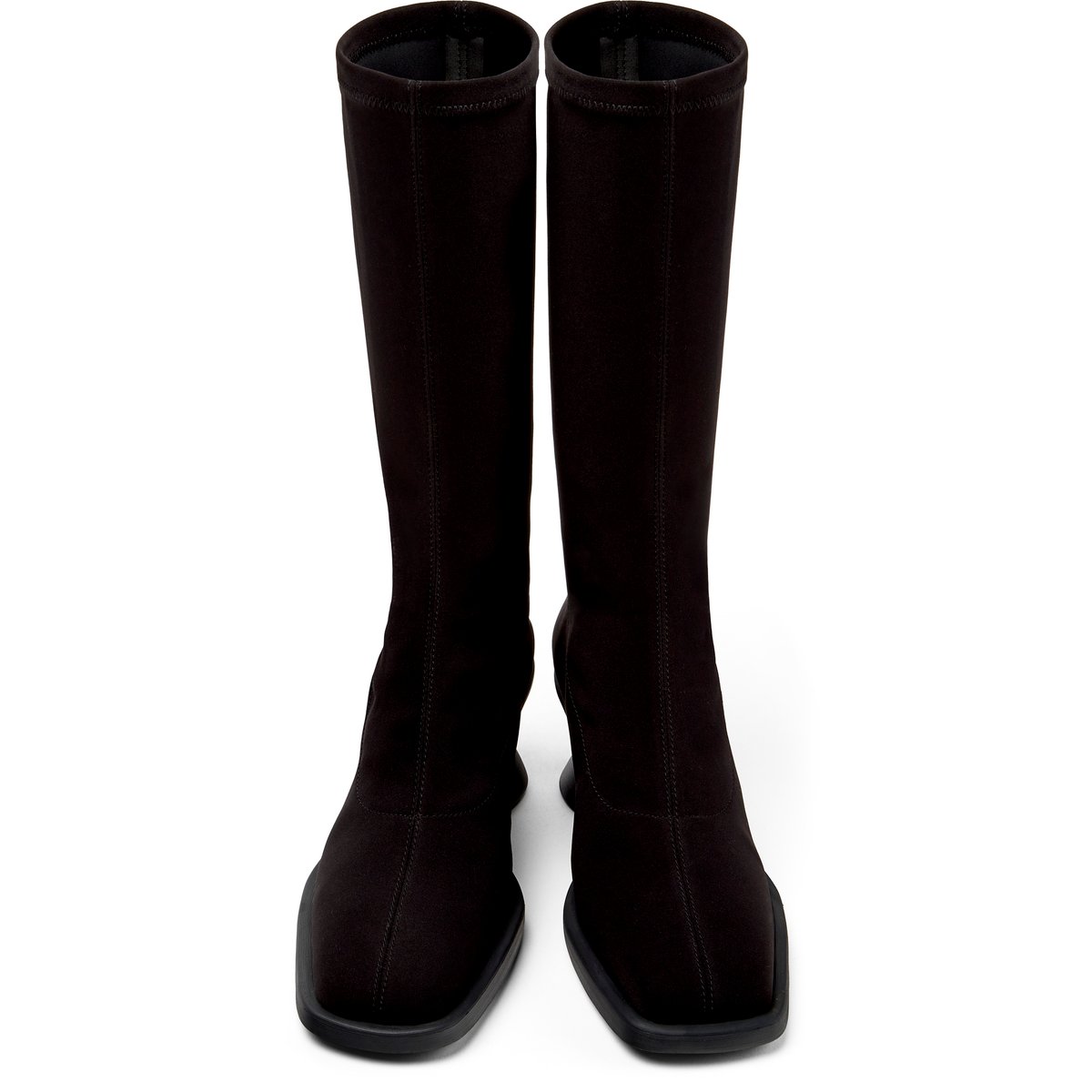 Botte haute Louise Technical Textile noir 001, CAMPER
