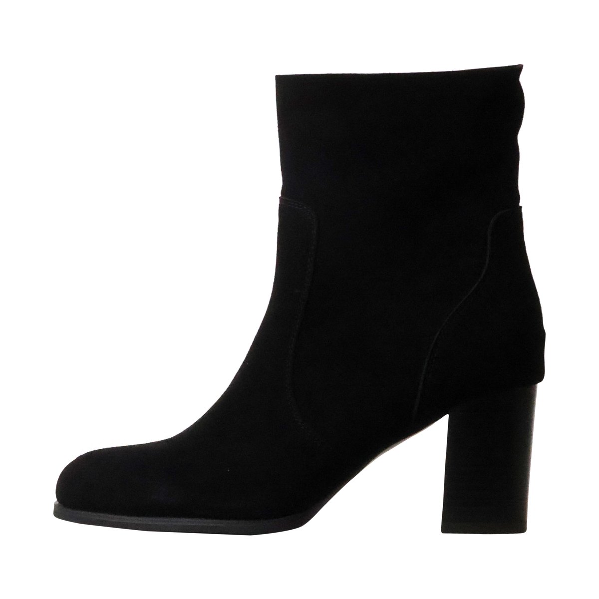 Bottines à Talon Cuir noir, ENZA NUCCI