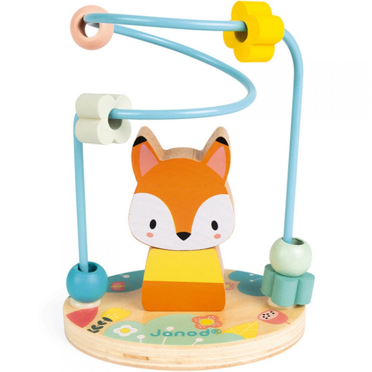 Jeu d'éveil looping Renard Pure multicouleur, JANOD