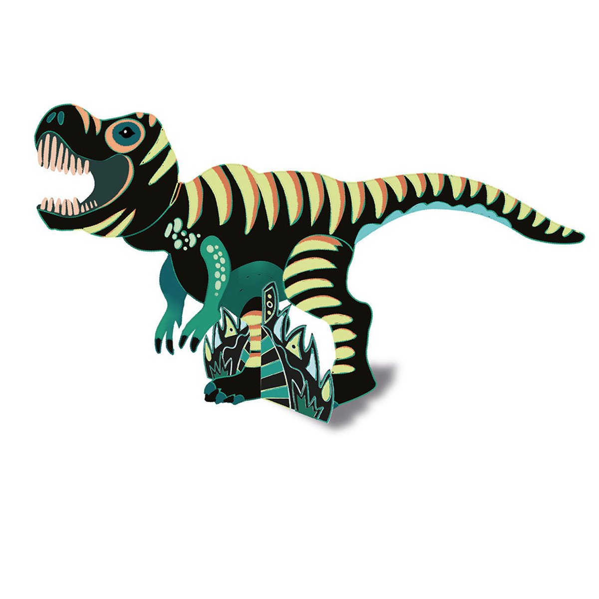 Mallette Explorateur Jurassic Explorer couleur unique, JANOD