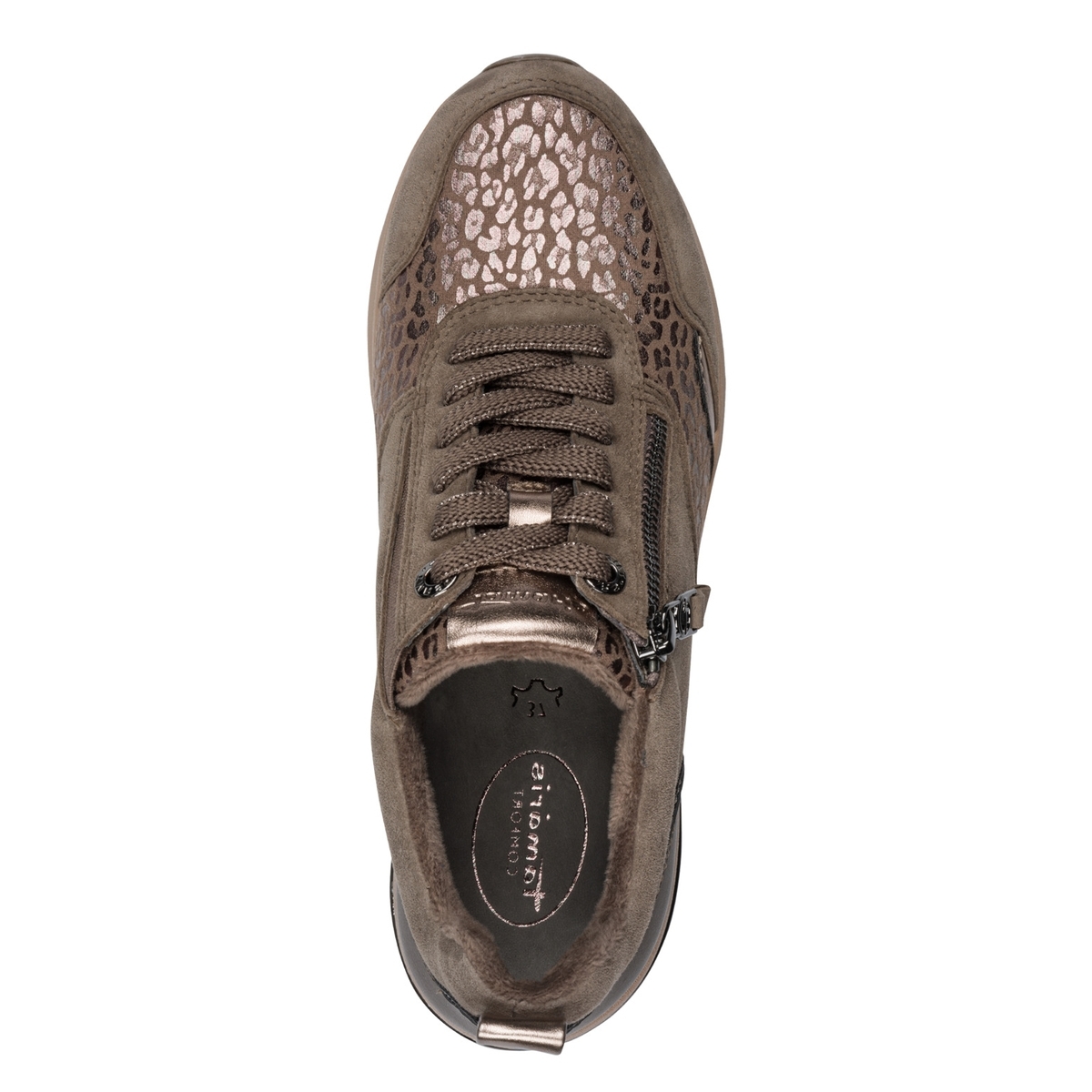 Basket comfort weite marron taupe, TAMARIS