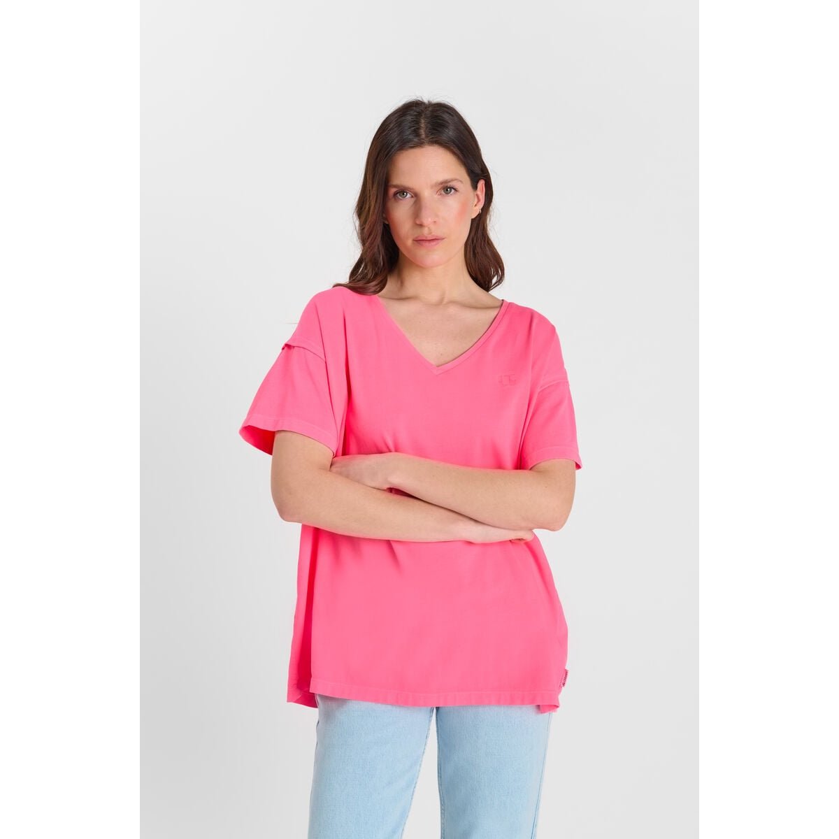 Tee-Shirt MILOU pink fluo, LE TEMPS DES CERISES