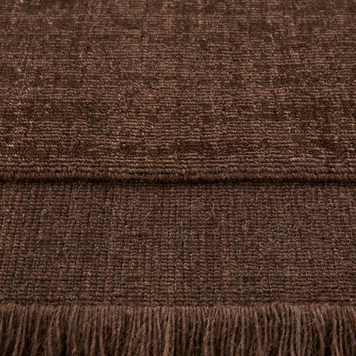 Tapis laine et coton, Osni marron, LA REDOUTE INTERIEURS