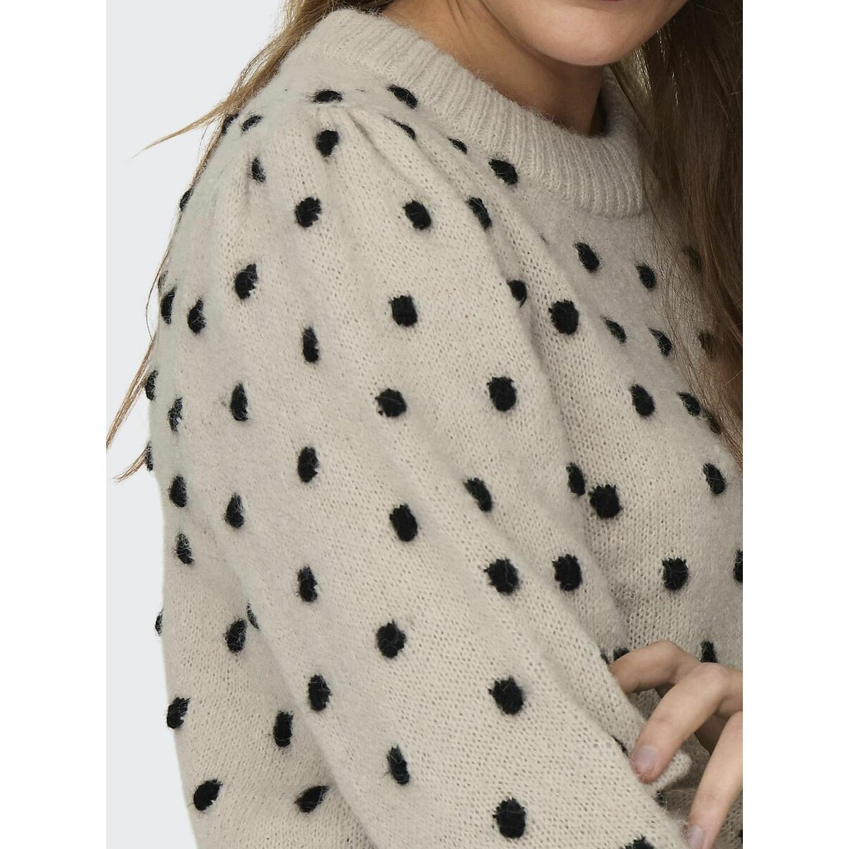 Pull stampato a maniche lunghe ecru , JDY