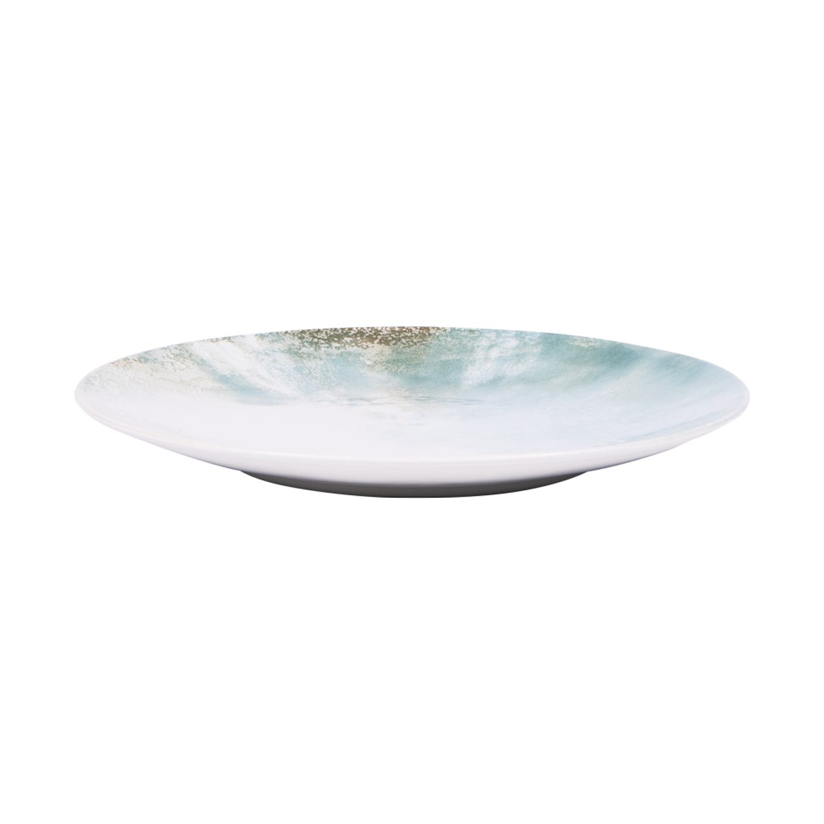 Assiette plate Islande 27 cm (lot de 6) bleu, TABLE PASSION