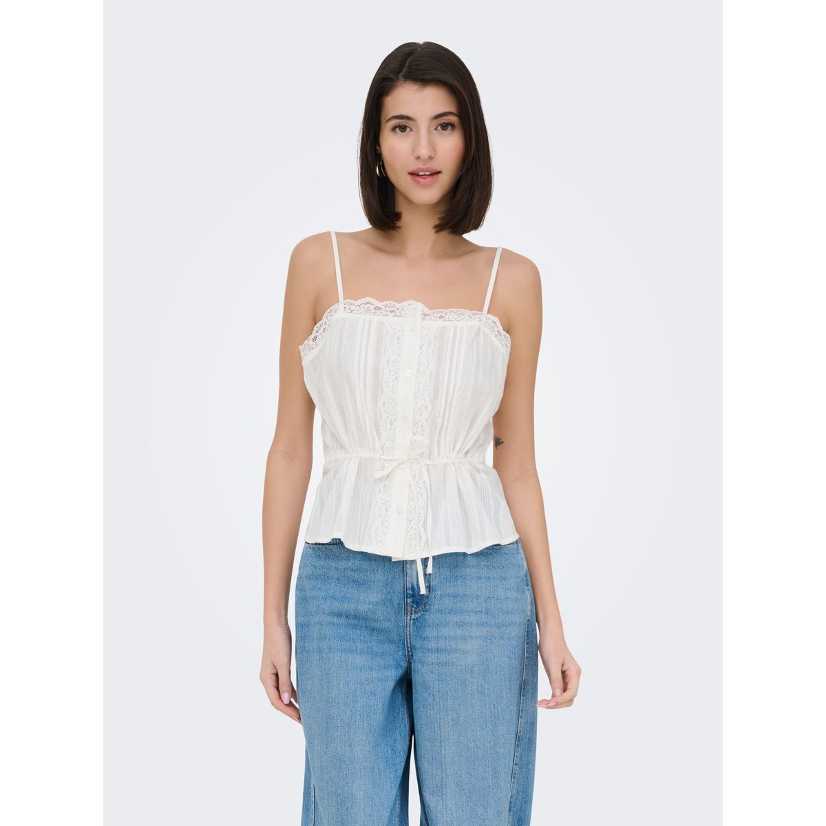 Top white, JDY