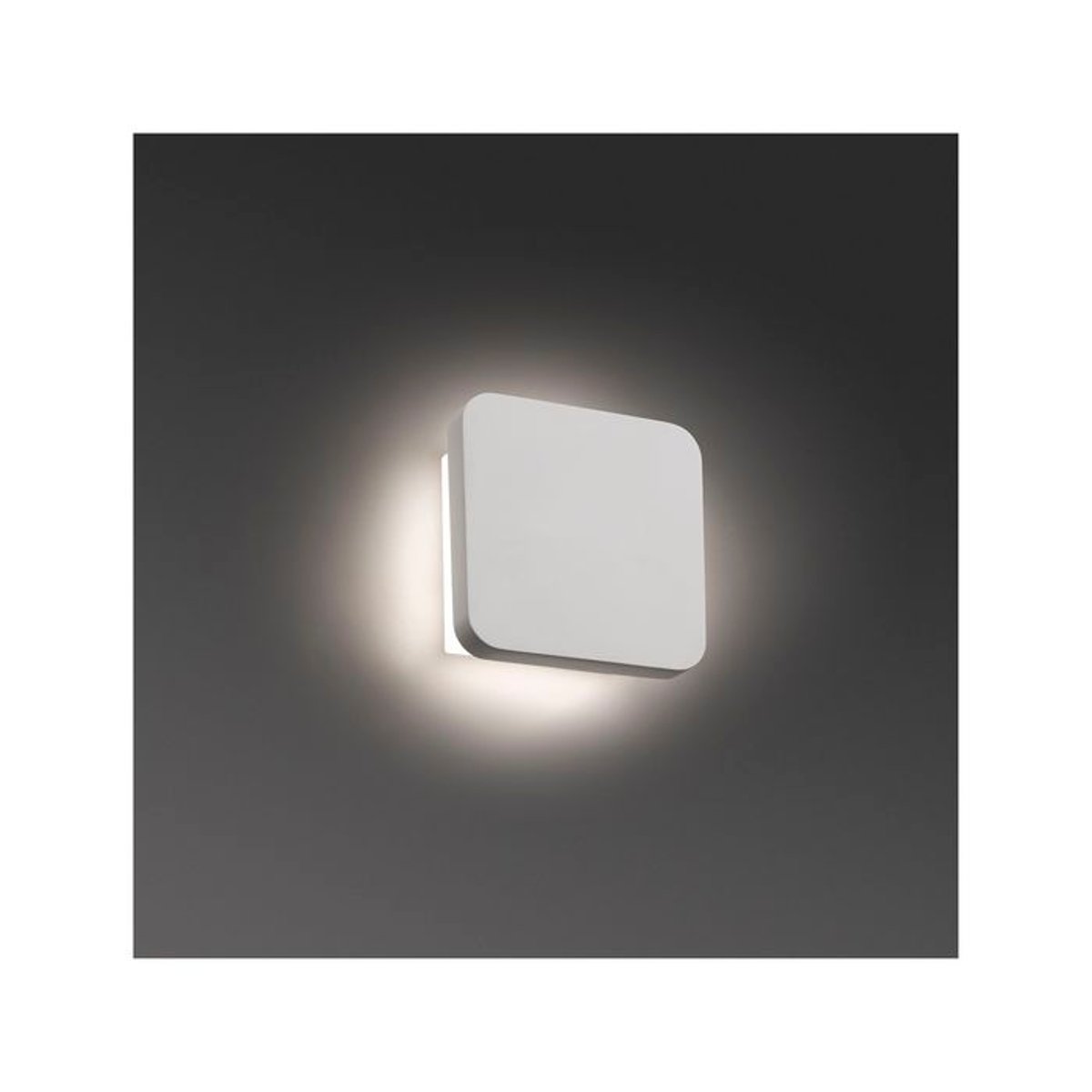 Applique lumière chaude ELSA blanc, FARO