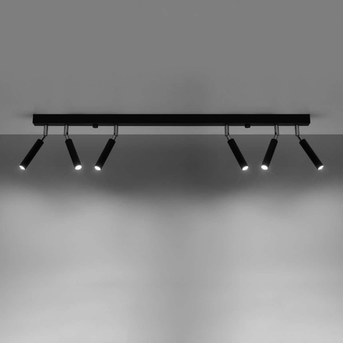 Plafonnier Aluminium Noir G9 6 Eyetech noir, EDEN