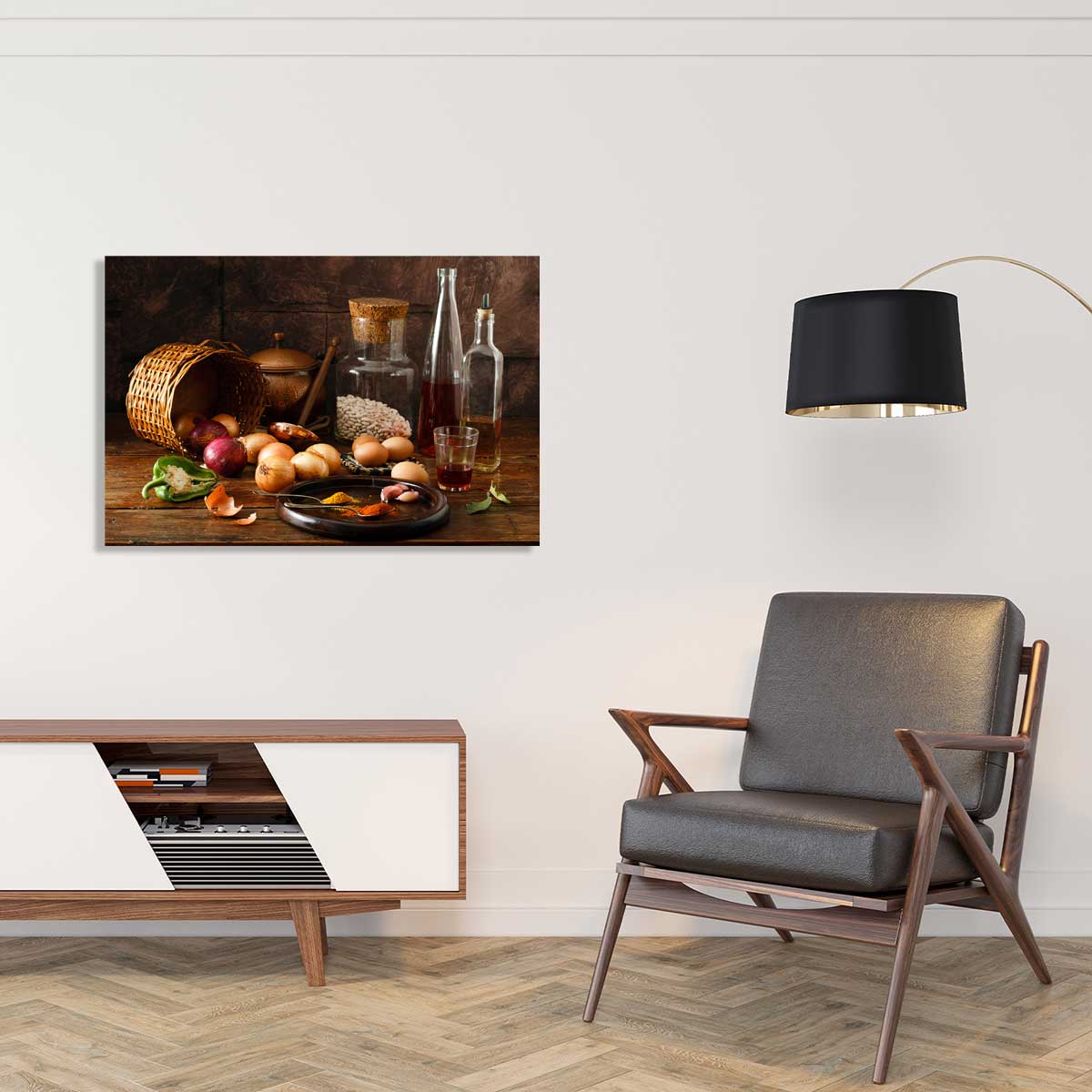Tableau cuisine soupe tableau alu dibond, HEXOA