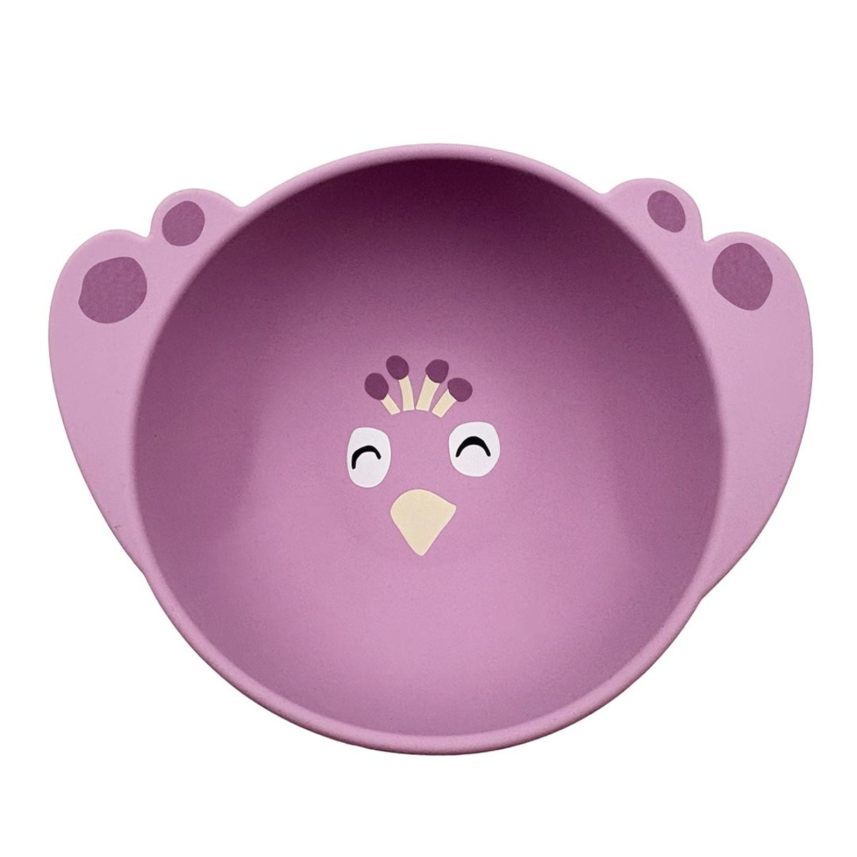 Bol en silicone avec ventouse violet, TRIXIE