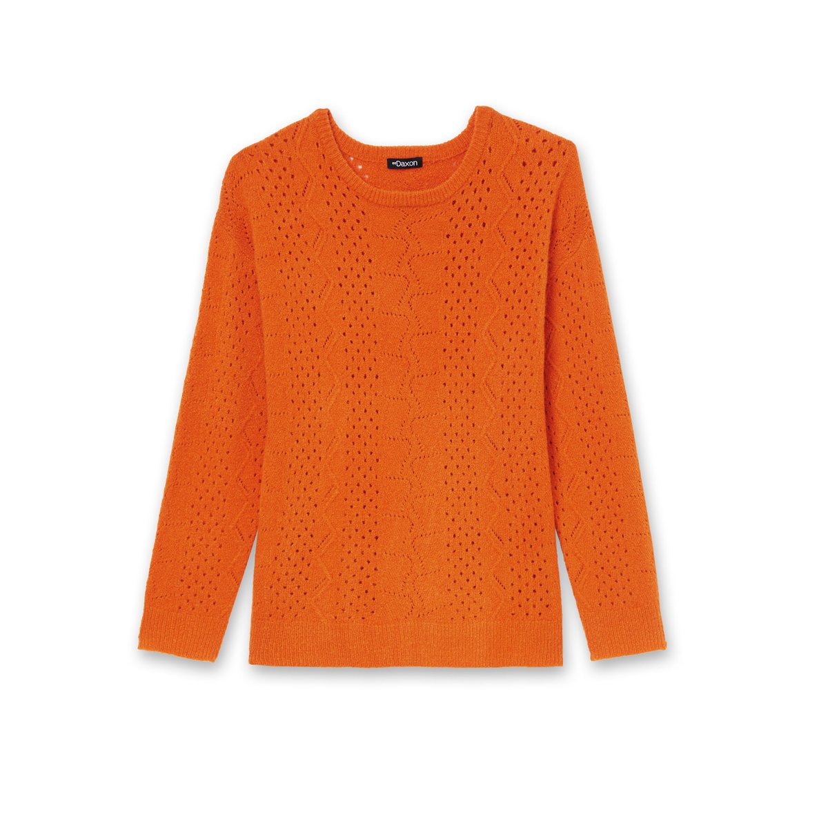 Pull col rond orange, DAXON