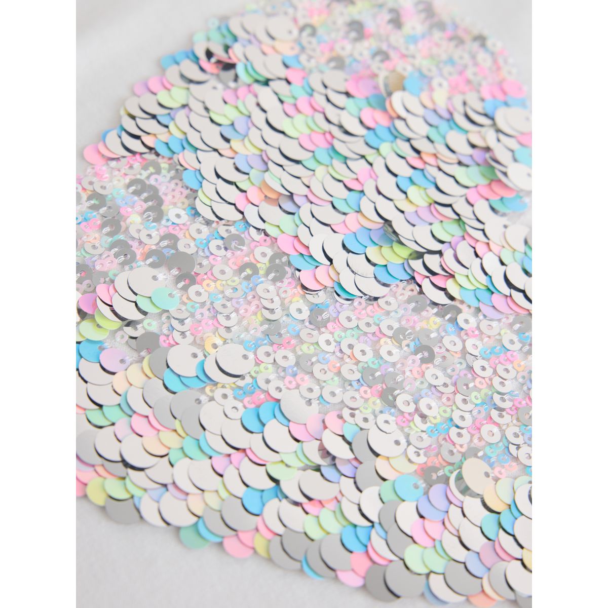 Haut à manches longues, cœurs et sequins blanc, NEXT