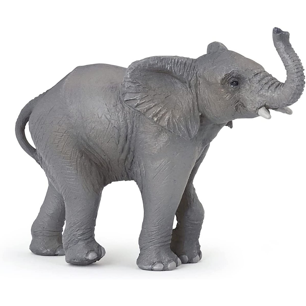 Figurine Jeune éléphant gris, PAPO