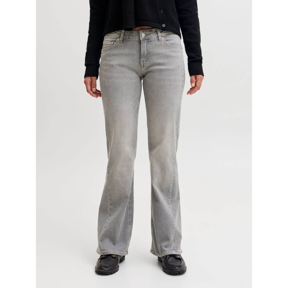 Jeans Bootcut grey denim, JJXX