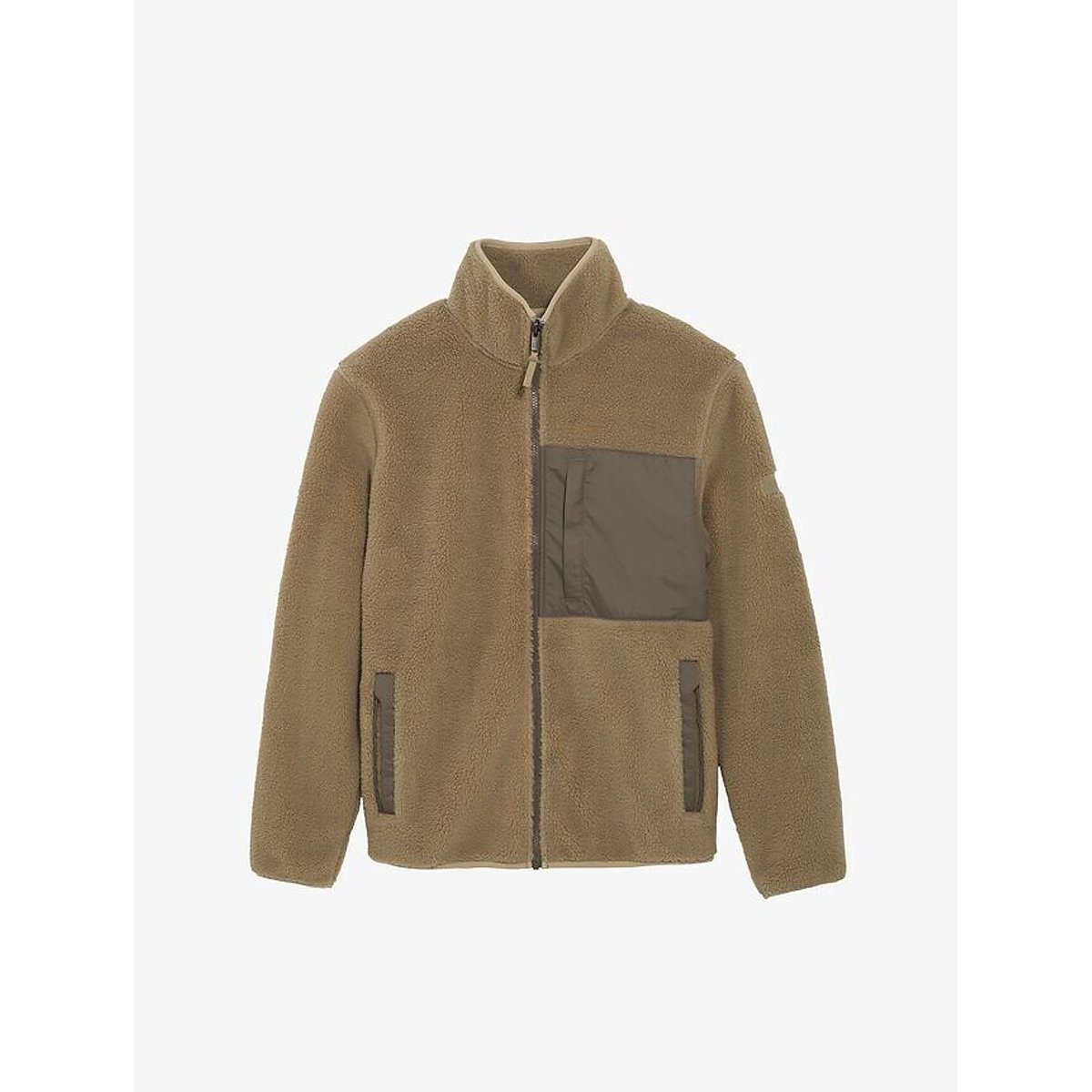 Fleece gecombineerd met ander materiaal donkerbeige, AIGLE
