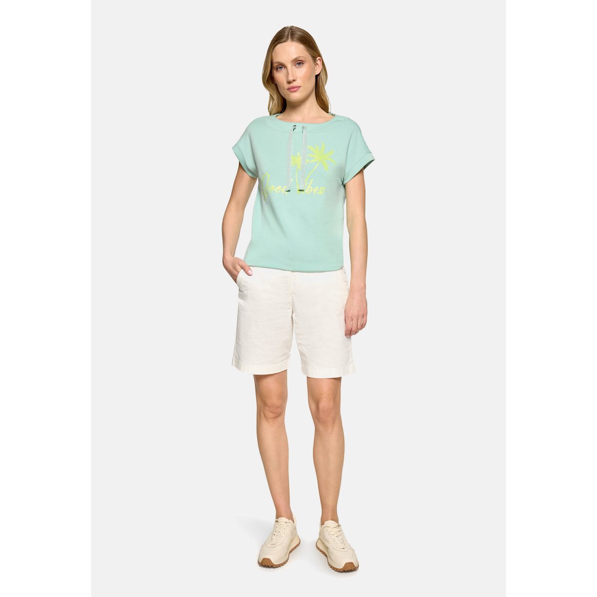 Sweat-shirt à impression patch mint/green, BETTY BARCLAY