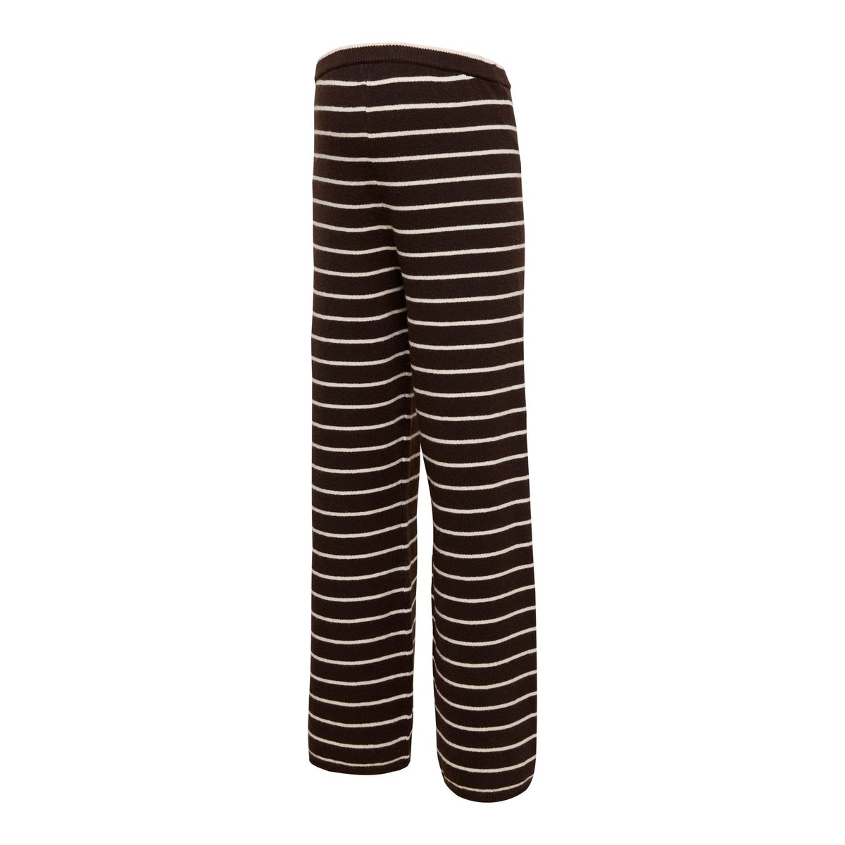 Pantalon En Maille marron - hot fudge 1, MAMA LICIOUS
