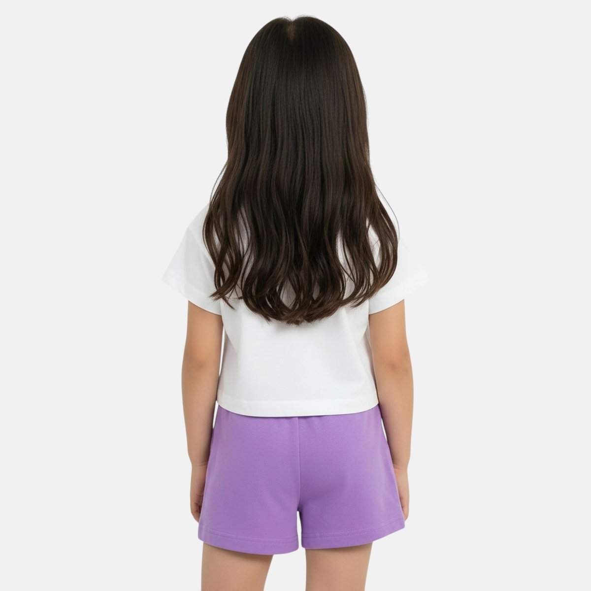 Lot de 2 t-shirts manches courtes et short GROOVY violet clair, ELLESSE