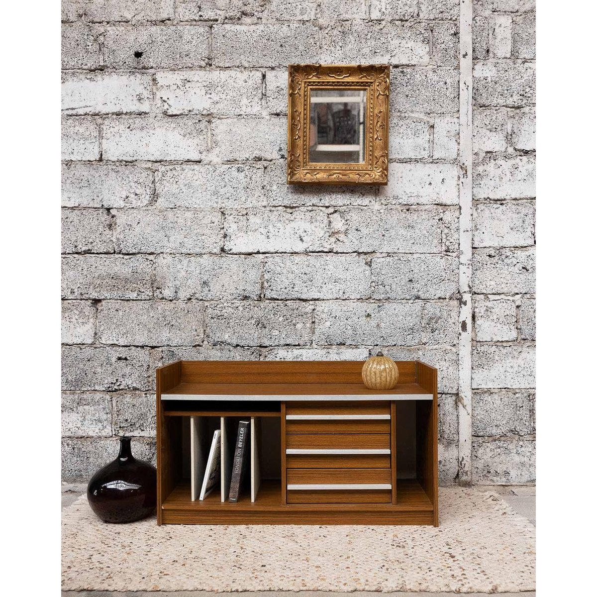 Petite enfilade Margaret N°722 - Bon état marron, DEBONGOUT