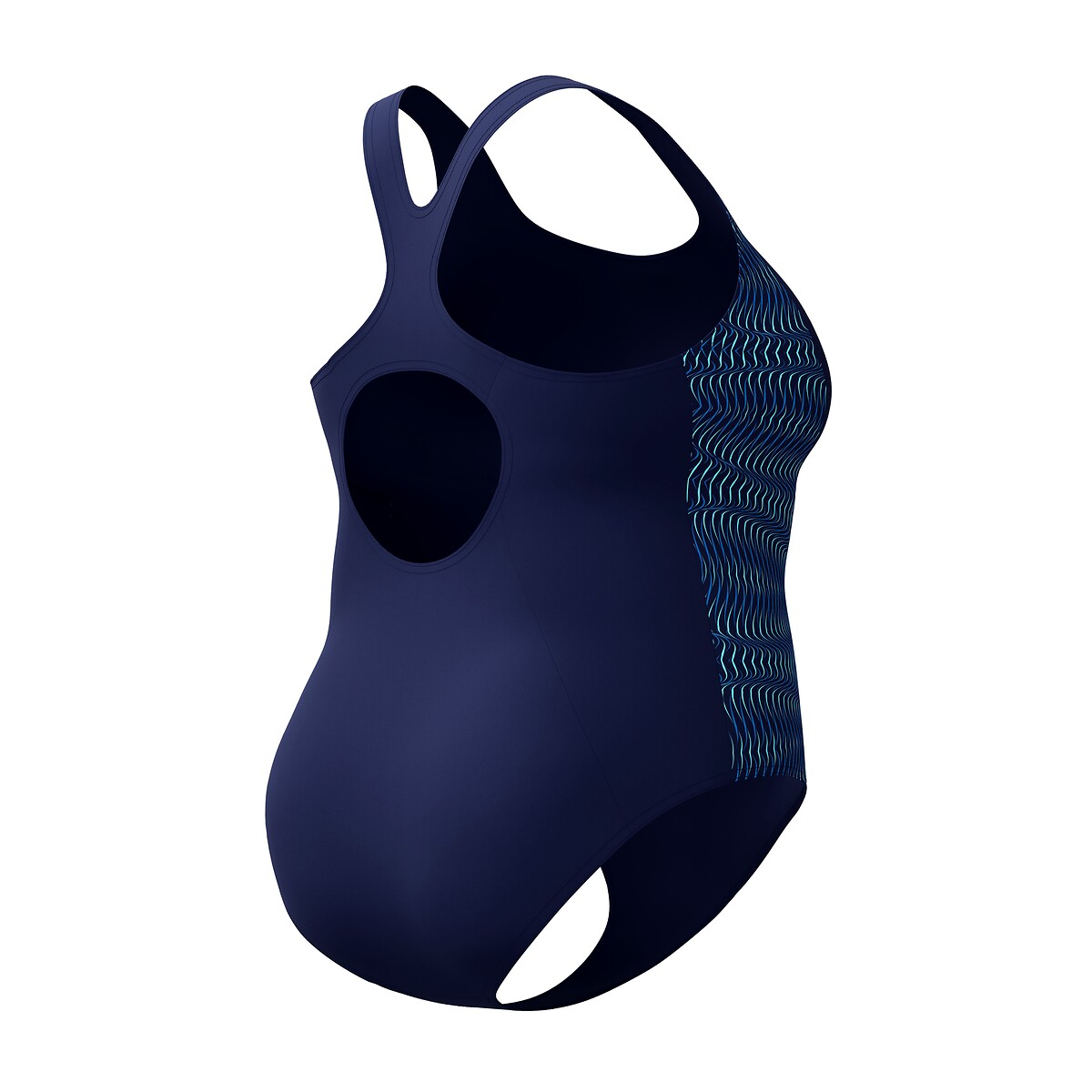Maillot de bain 1 pièce MEDALIST Plus Size bleu marine, SPEEDO