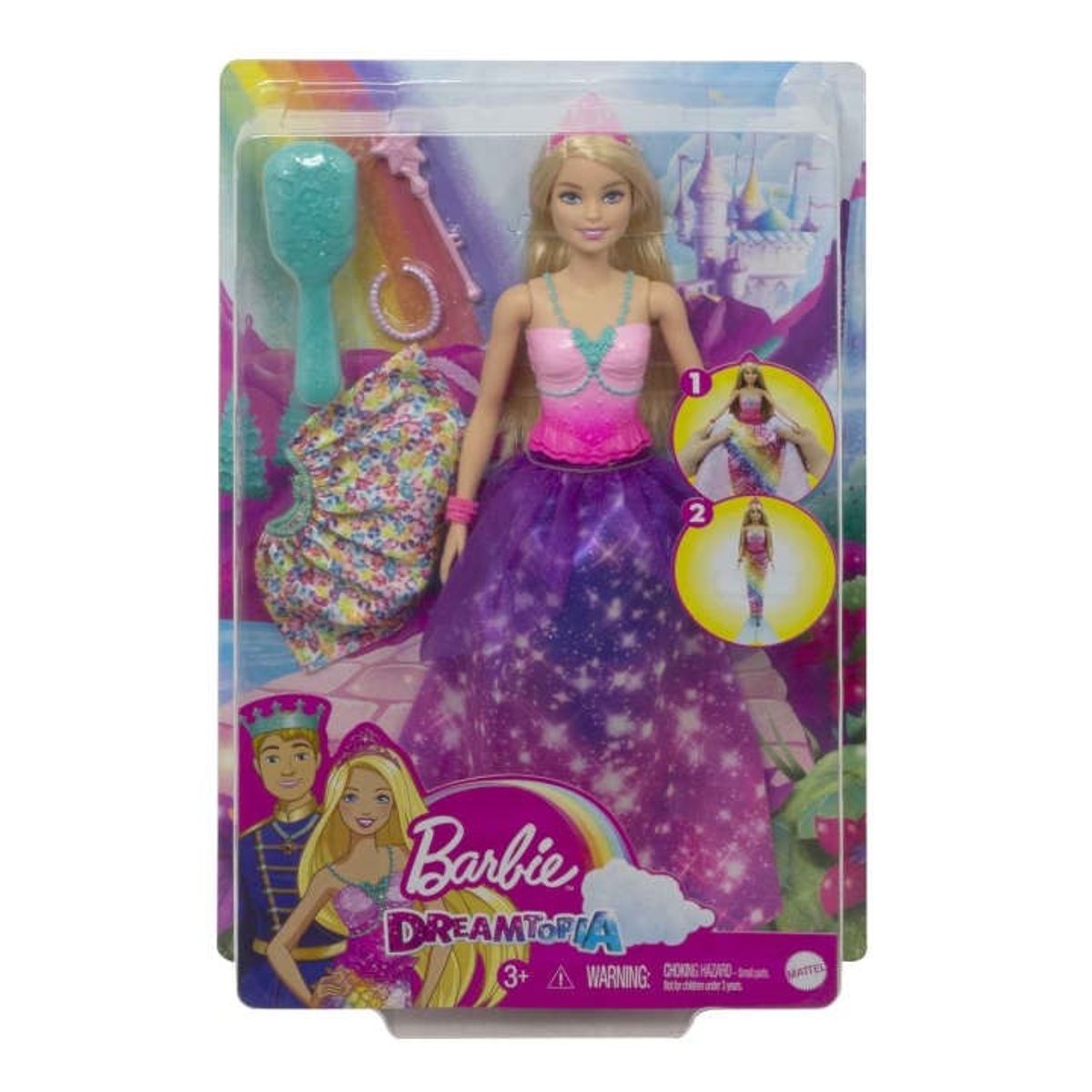 Poupée Barbie princesse chevelure store
