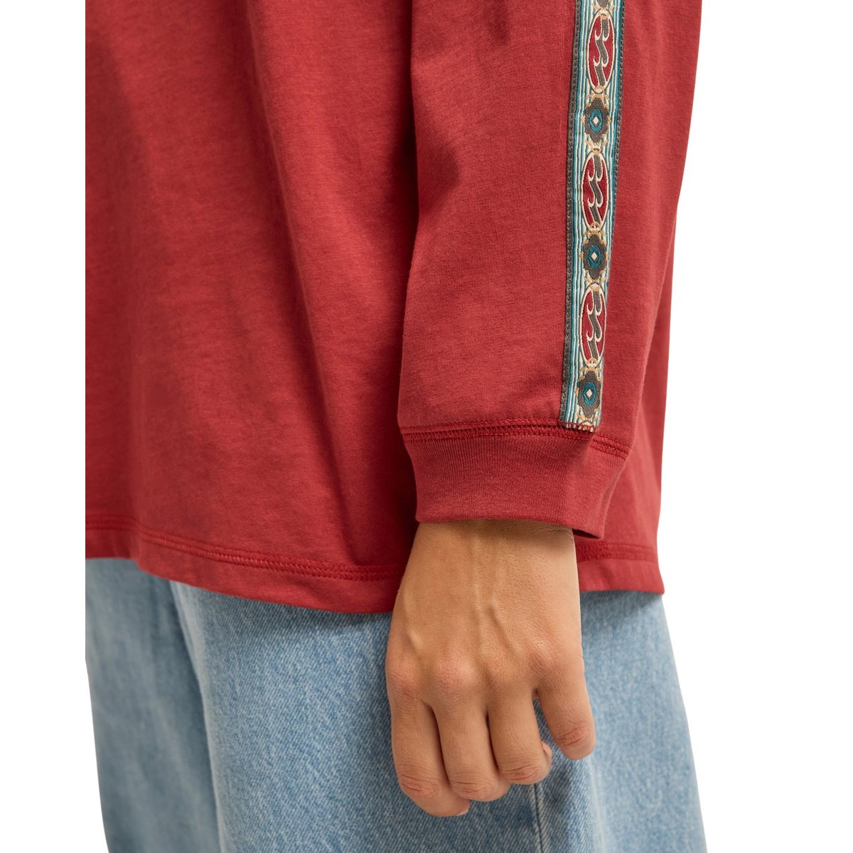 T-shirt oversize SINCE 73 STILL CHILL rouge burnt russet, BILLABONG