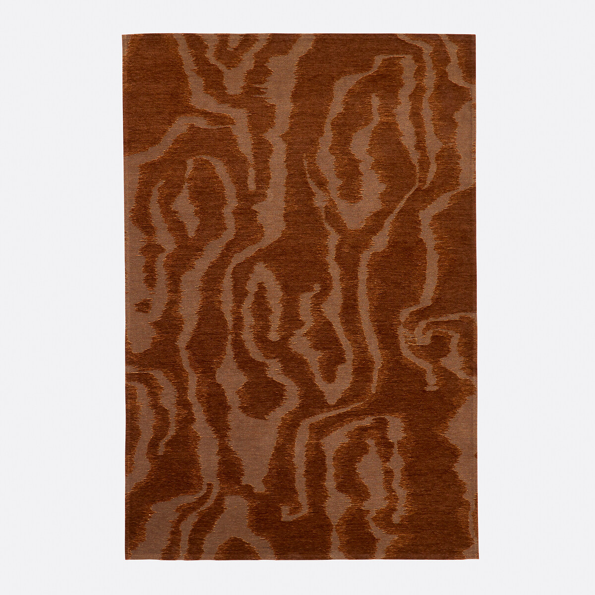 Tapis tissé plat effet moiré, Frankie ambre, LA REDOUTE INTERIEURS