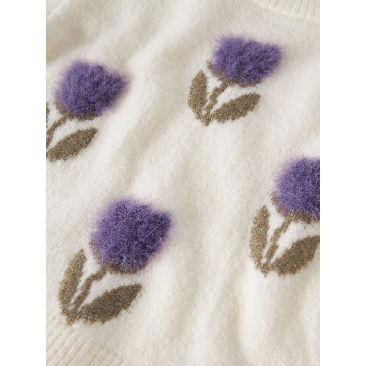 Pull En Maille blanc - antique white1, NAME IT