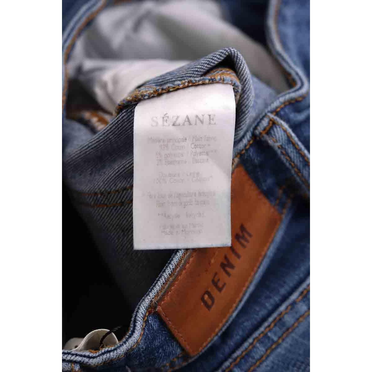 Jean slim - Très Bon État bleu, SEZANE