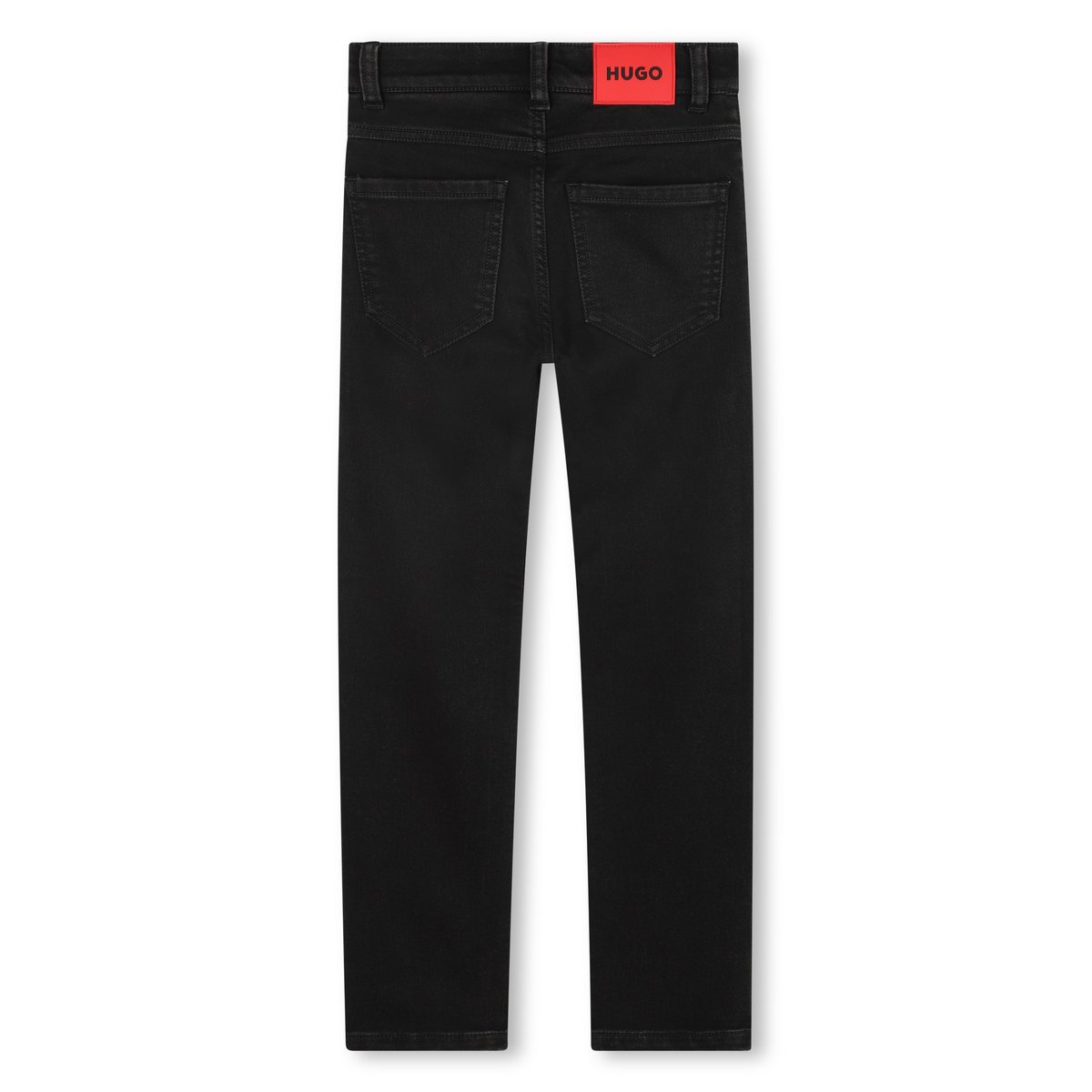Pantalon en denim denim black, HUGO KIDSWEAR