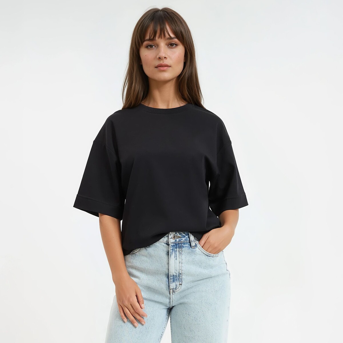 Signatures Paul Loose Fit T-Shirt black, LA REDOUTE COLLECTIONS