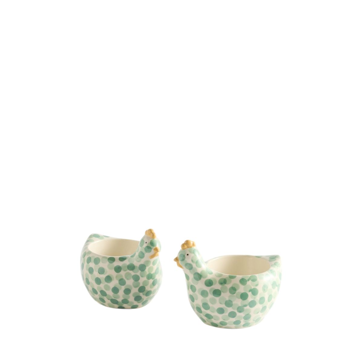 Bol pat and peggy the chickens, lot de 2 vert sauge, NEXT
