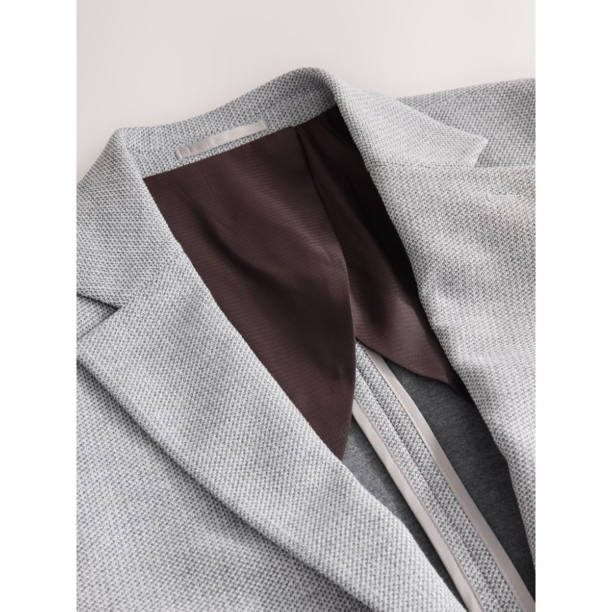 Blazer en jersey texturé gris, NEXT