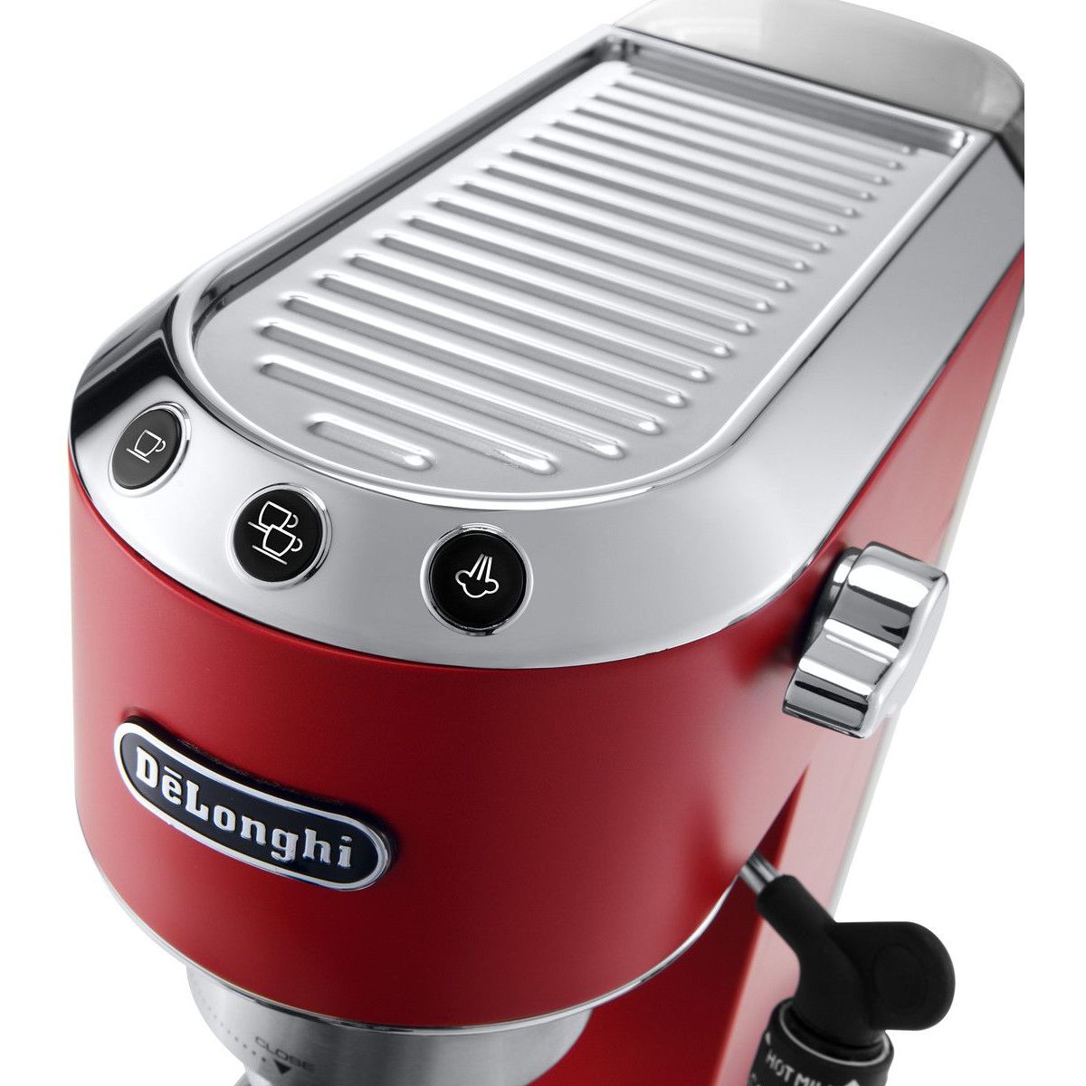 Expresso pompe ultra-compacte Dedica EC695.R rouge, DELONGHI