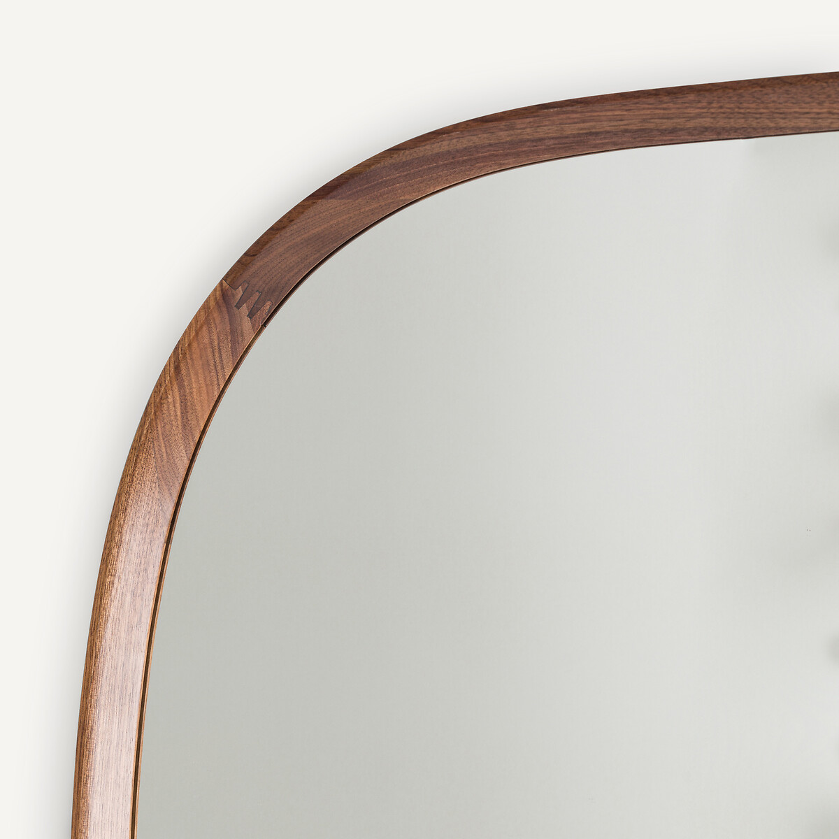 Miroir organique noyer massif et MDF, H80cm, Orion noyer, AM.PM