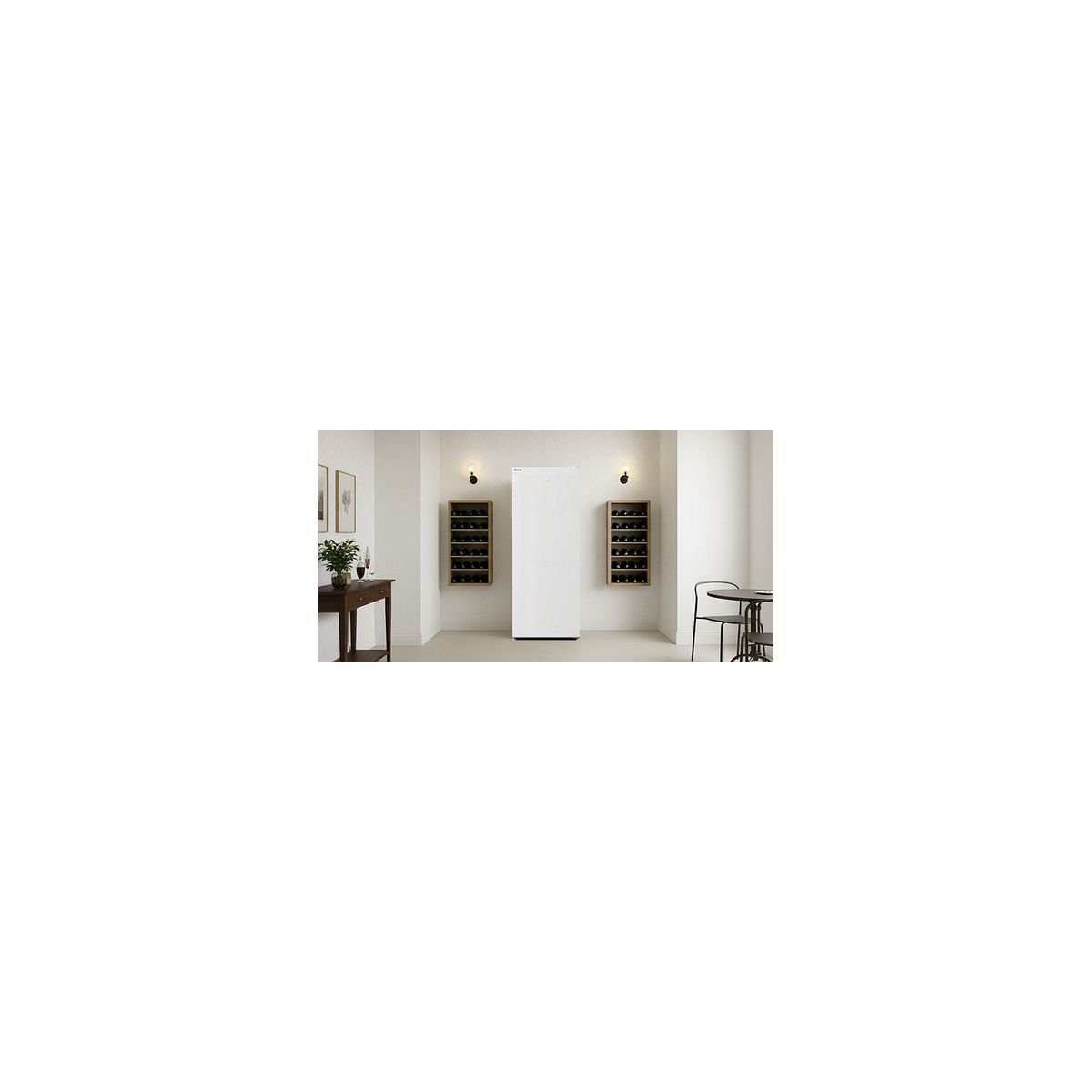 Congélateur armoire B1RFNE204WFR couleur unique, BEKO